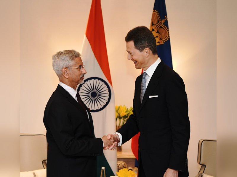 EAM Jaishankar meets Liechtenstein Prince, discusses opportunities under TEPA