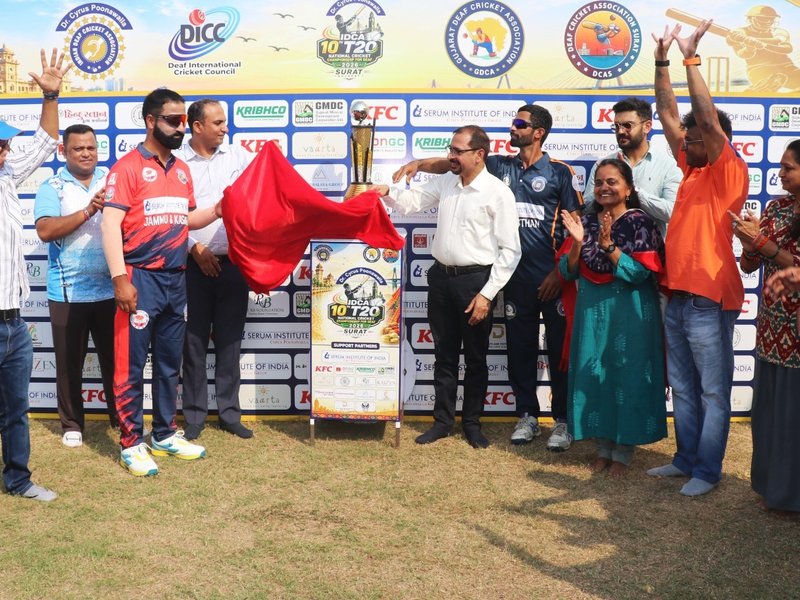 IDCA T20 National Cricket C'ship for Deaf 2026 opens in Surat (Credit: IDCA)