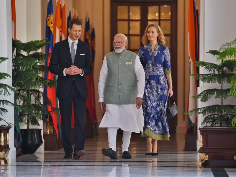 PM Modi and Liechtenstein's Prince discuss deepening cooperation across sectors