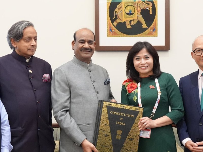India and Vietnam discuss expanding parliamentary engagement, fostering institutional collaboration