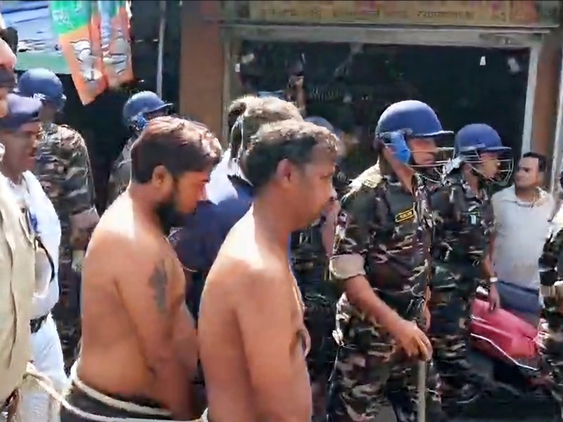 सरसुना परेड कांड: कोलकाता पुलिस ने क्राइम सीन किया रिक्रिएट, आरोपियों को शॉर्ट्स पहनाकर ले गई घटनास्थल
