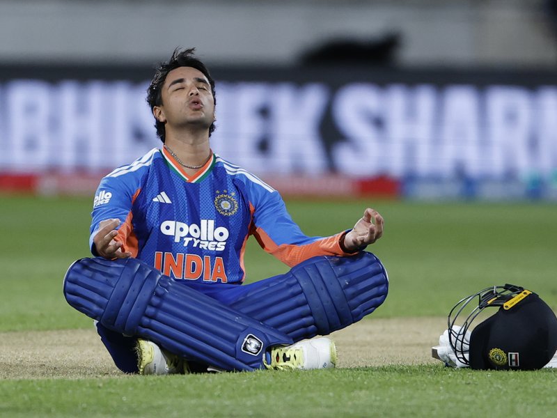 You take hat off and say 'well played': Daryl Mitchell on the carnage unleashed by Abhishek Sharma in the third T20I in Wellington on Tuesday. Photo credit: BCCI