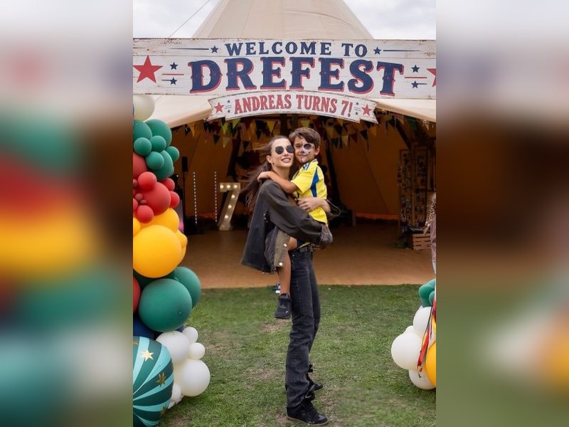 Amy Jackson celebrates son Andreas’ seventh birthday with a circus-themed bash