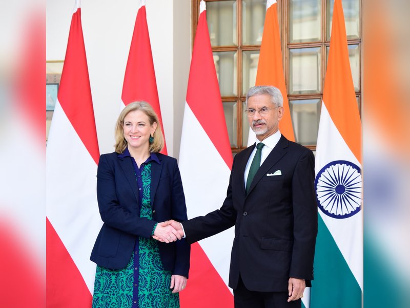 EAM Jaishankar, Austrian counterpart Meinl-Reisinger discuss ties, global developments 