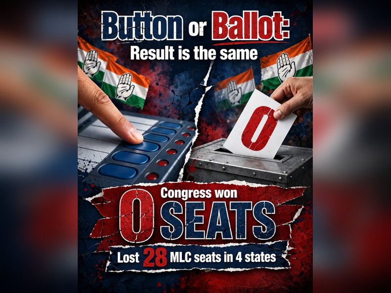Ballot papers, zero seats: Congress’ MLC rout raises hard questions (Photo: AI Generated Image)