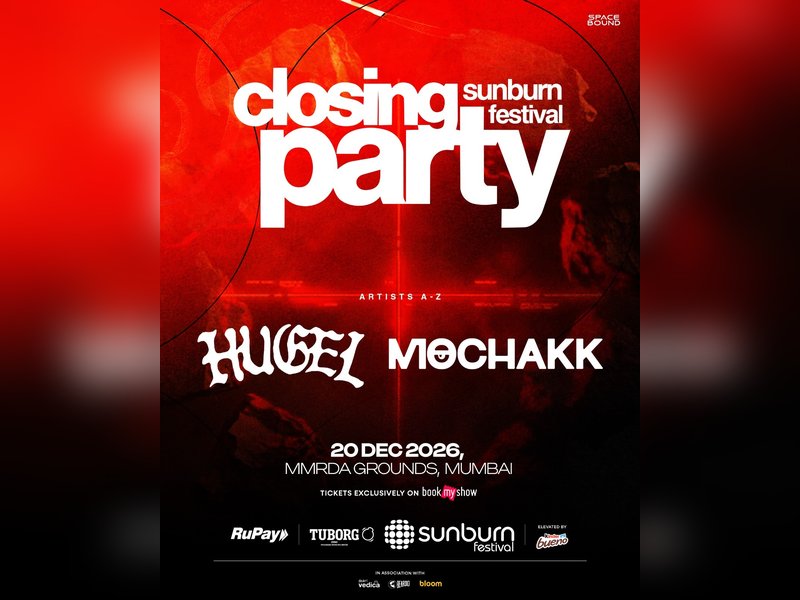 Hugel and Mochakk to pull curtains down at Sunburn Festival 2026 Closing Party