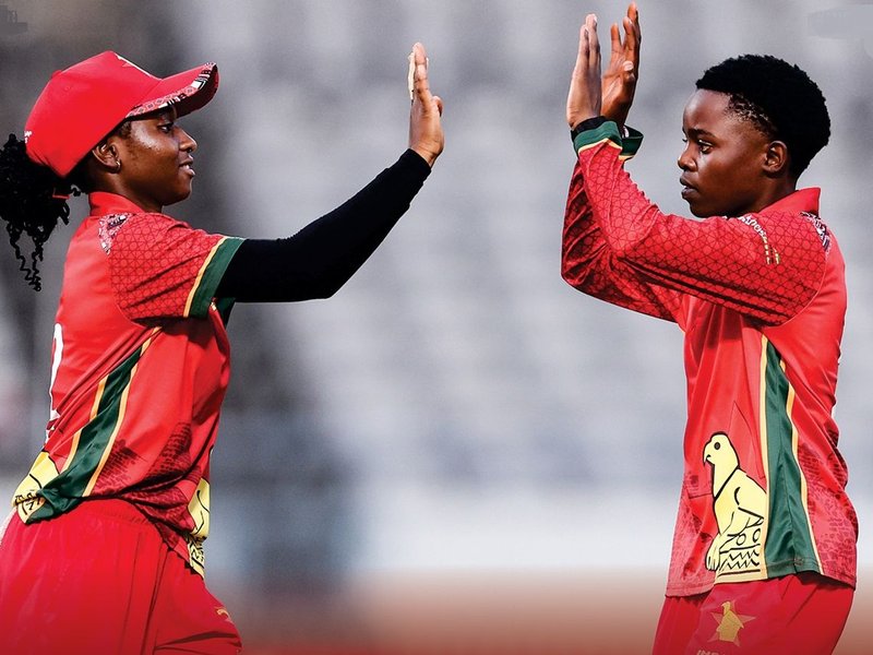 Josephine Nkomo urges Zimbabwe Women to stay positive after India tour ends winless after their defeat to the hosts in the ODI series in Vadodara on Wednesday. Photo credit: Zimbabwe Cricket Women