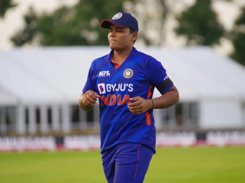 Confident that Delhi Capitals will become champions this year, says Kiran Navgire after the Women's Premier League (WPL) 2027 Player Auction in Kochi on Wednesday. Photo credit: IANS 