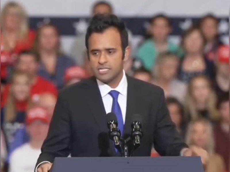 Trump rallies Ohio voters behind Vivek Ramaswamy