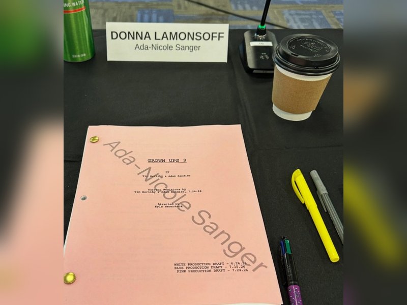 Ada-Nicole Sanger wraps up Grown Ups 3: It has truly been a dream