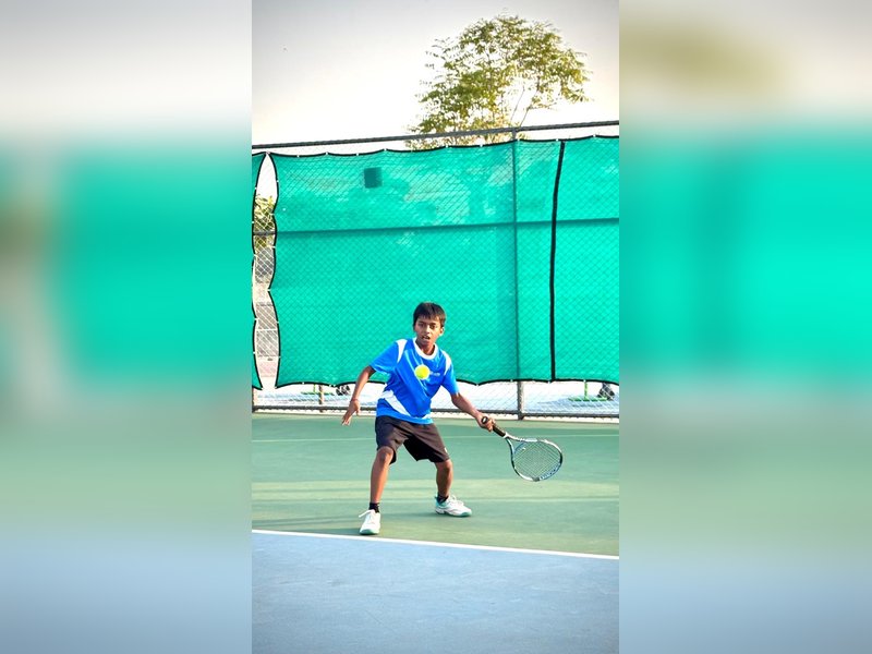Aaryan Nayak finishes runner-up in singles and doubles in the All-India Championship Series (7) 2026 held in Udaipur, Rajasthan. Photo credit: Adani Sportsline