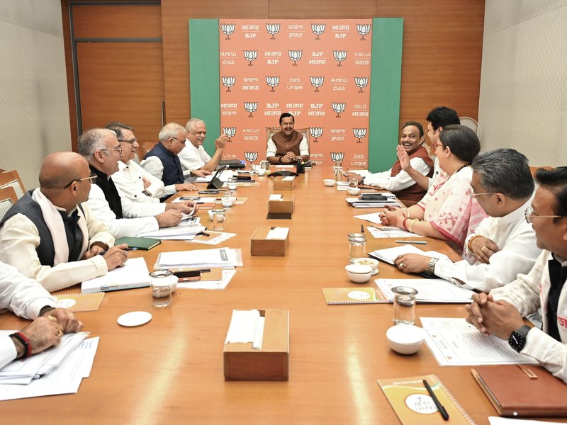 Nitin Nabin chairs BJP general secretaries meeting; party’s strategy discussed (Photo: @BJP4India/X)