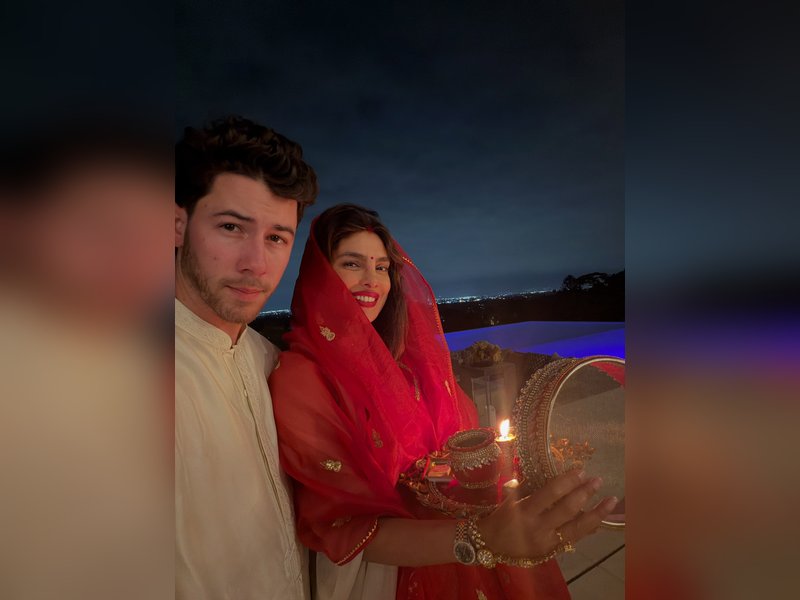 Priyanka Chopra reveals Nick Jonas made sure his tour was set up to be home for Karwa Chauth 