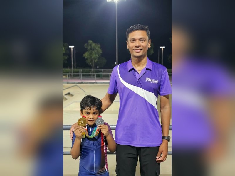 अदाणी स्पोर्ट्सलाइन एकेडमी के स्केटर्स ने 'जीएसआरएसए' रोलर स्केटिंग कॉम्पिटिशन में 15 मेडल जीते