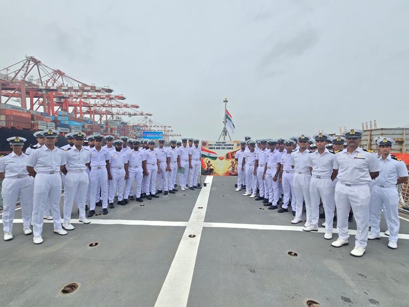 Indian Naval Ships depart Colombo after successful port call