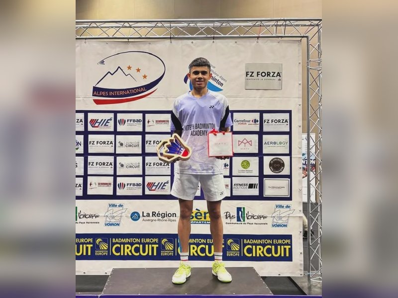 Dev Ruparelia, Tanvi Patri to lead India's badminton challenge in the Youth Olympic Games 2026 at Dakar. Photo credit: BAI
