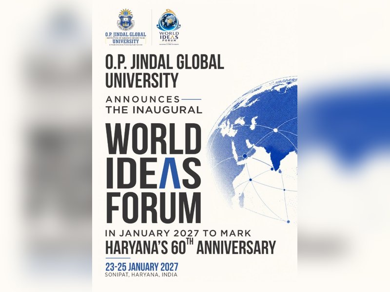 OP Jindal Global University announces world ideas forum to mark Haryana anniversary