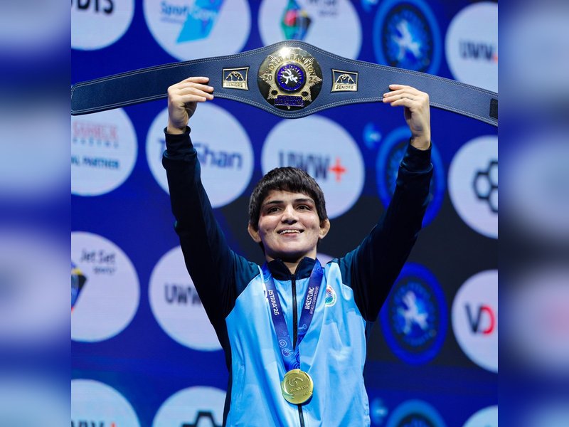 ‘Records are meant to be broken’: Manisha Bhanwala wants her historic worlds gold to pave way for Indian female wrestlers