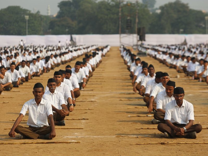 RSS daily shakhas cross 1.01 lakh mark during centenary year; activities reach 1.10 lakh locations (Photo: @RSSorg/X)