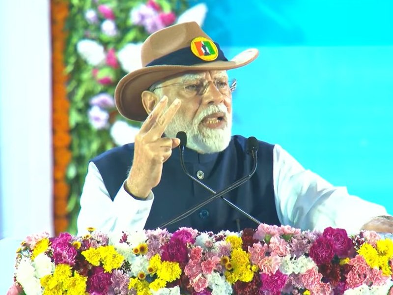 ‘Those who raised slogan of poverty eradication became richer’: PM Modi targets Congress (Photo: @BJP4India/X)