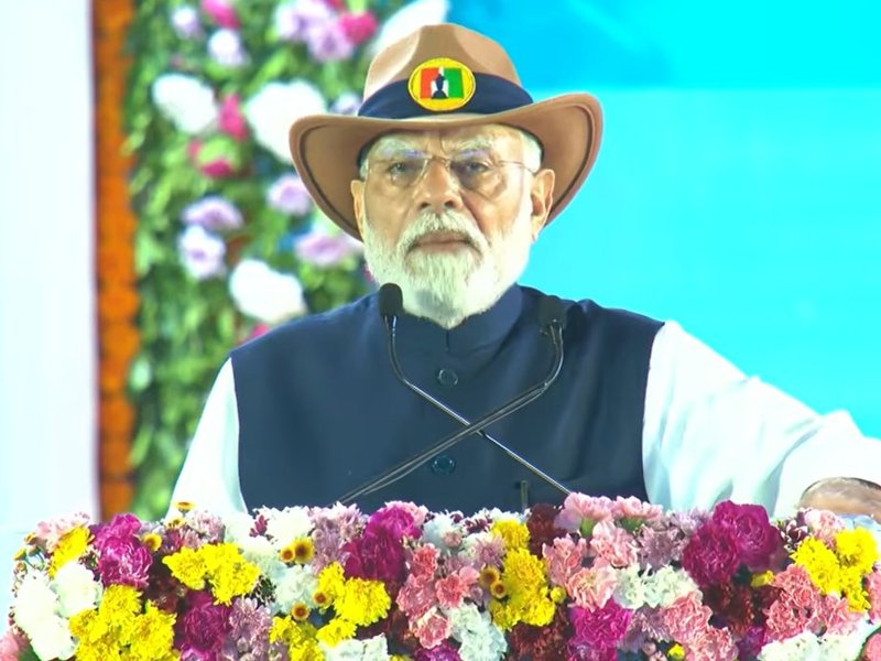 ‘No Naxal-affected district left’: PM Modi at Ekta Diwas event (Photo: @BJP4India/X)