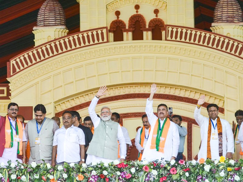 आईएएनएस-मैटराइज ओपिनियन पोल : पश्चिम बंगाल में भाजपा को बड़ी बढ़त, टीएमसी को कड़ी टक्कर मिलने का अनुमान