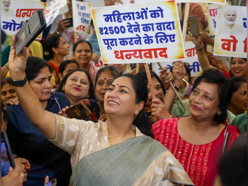Delhi govt to launch Laxmi Yojana today; eligible women to receive Rs 2,500 monthly