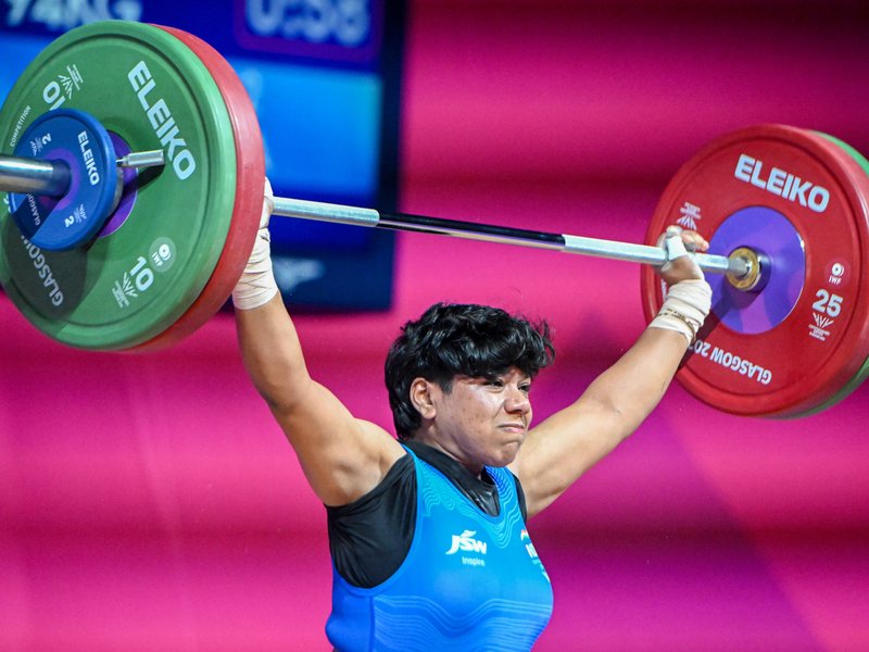 CWG 2026: Sanjana's campaign ends abruptly after snatch heartbreak in women's 77kg