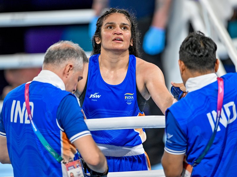 सीडब्ल्यूजी 2026: बॉक्सर साक्षी के बाद अरुंधति ने भी पक्का किया मेडल, महिला 70 किग्रा वर्ग के सेमीफाइनल में प्रवेश