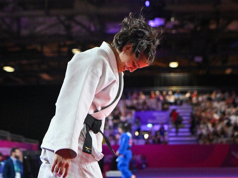 'This gold is for everyone who supported me,' says Asmita Dey after winning gold medal in the judo competition in the Commonwealth Games 2026 in Glasgow on Friday. Photo credit: IANS