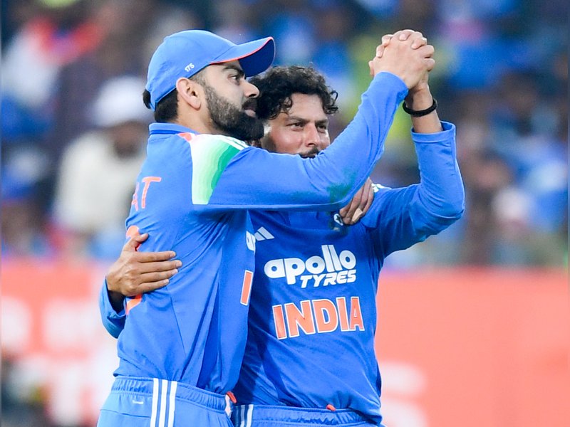 Kuldeep bags impact player of the series award after India’s 2-1 series win