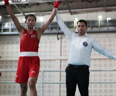 Asian Games winner Amit Phangal, World Championships silver medallist Manju Rani ease through to next round in BFI Cup 2025 in Chennai on Thursday. Photo credit: BFI