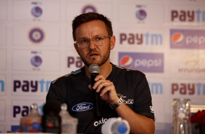 India are benchmark in white-ball cricket; our challenge is to catch up, says Pakistan men's head coach Mike Hesson ahead of the Asian Games 2026 in Nagoya on Thursday. Photo credit: ICC