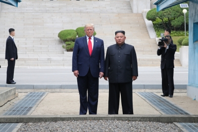 Trump says he may meet Kim Jong-un on Asia trip (File photo)