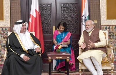 PM Modi speaks with Bahrain King, condemns attacks on country (File image)