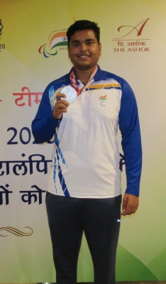 Yogesh Kathuniya stresses the importance of action, not words, after winning yet another silver medal in men's F56 discus throw at the 2025 World Para Athletics Championships in New Delhi. Photo credit: SAI