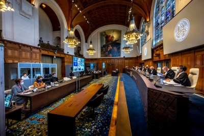 Without real enforcement power, ICJ verdicts can at best be moral indictments