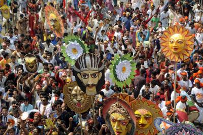Bangladesh: Former PM Hasina slams anti-liberation forces for undermining Pohela Boishakh festivities (File image)