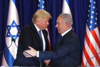 Donald trump on Bibi