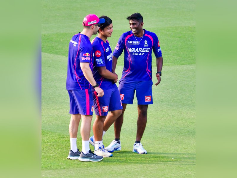 Vaibhav Sometimes the best thing is to let Vaibhav Sooryavanshi be Vaibhav, says Kumar Sangakkara ahead of Royal Rajasthan's next clash in the Indian Premier League (IPL) 2026. Photo credit: IANS 