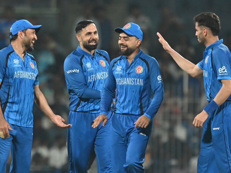 Mohammad Nabi picks 4-7 as Afghanistan sign off with 82-run win over Canada in the ICC Men's T20 World Cup 2026 at the MA Chidambaram Stadium in Chennai on Thursday. Photo credit: IANS