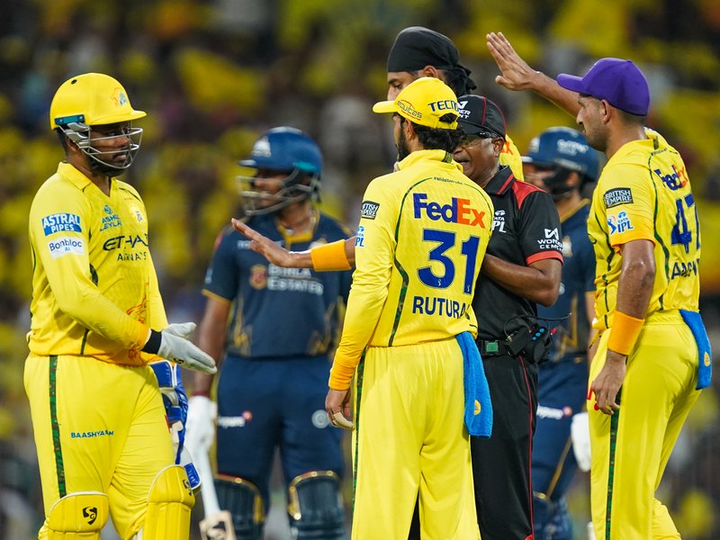 ‘It was a challenging pitch, we couldn’t adapt to the conditions,’ says Ruturaj Gaikwad after Chennai Super Kings’ loss to Gujarat Titans in the Indian Premier League (IPL) 2026 in Chennai on Sunday. Photo credit: IANS 