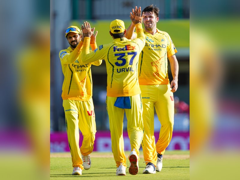 Jamie Overton returns to UK with a thigh injury as Chennai Super Kings suffers setback in their chase for playoffs spot Indian Premier League (IPL) 2026. Photo credit: IANS 