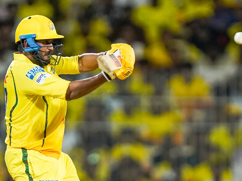 Urvil Patel's blitzkrieg helps Chennai Super Kings (CSK) get third straight win after beating Lucknow Super Giants (LSG) by five wickets in Indian Premier League 2026 at the MA Chidambaram Stadium in Chennai on Sunday. Photo credit: IANS 