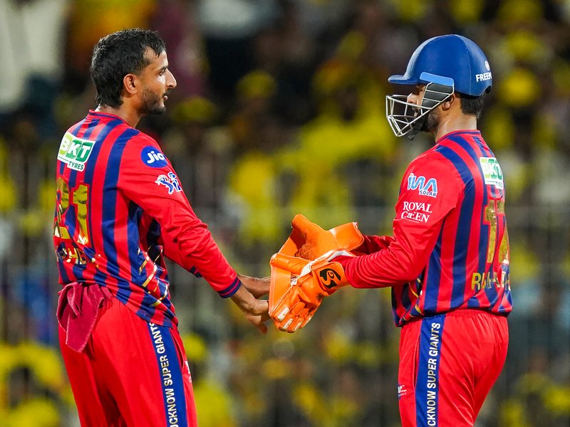 In T20 cricket, the fielding standards have to be up there, says Lucknow Super Giants (LSG) skipper Rishabh Pant after their defeat to Chennai Super Kings in Chennai on Sunday. Photo credit: IANS 