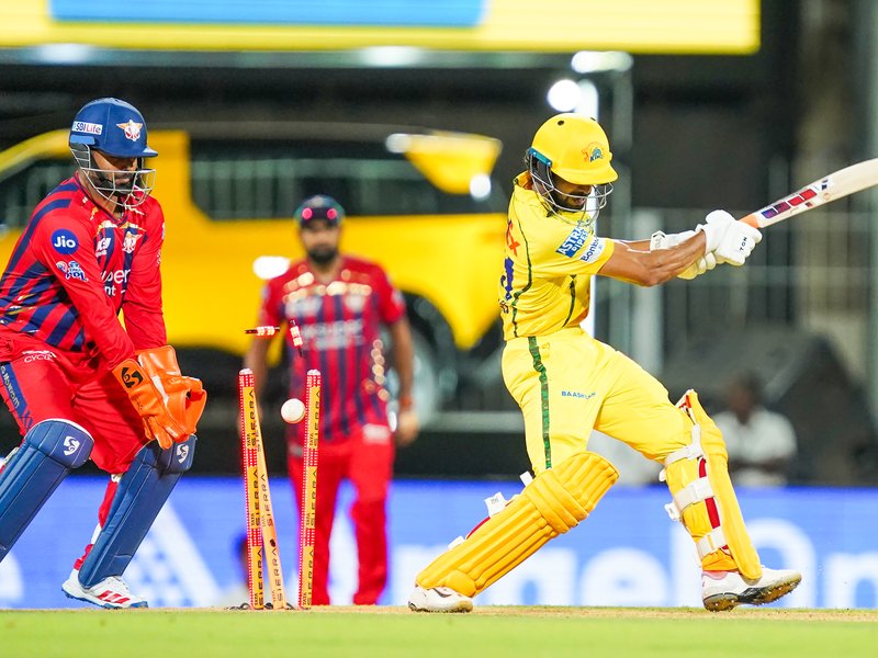 It's been a while since we chased 200, so good to chase it, says Chennai Super Kings captain Ruturaj Gaikwad on their victory over Lucknow Super Giants in Chennai on Sunday. Photo credit: IANS