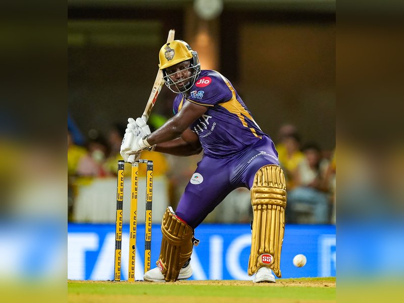 ‘No real momentum with the bat,’ says Ajinkya Rahane after Kolkata Knight Riders’ fourth consecutive loss t the MA Chidambaram Stadium in Chennai on Tuesday. Photo credit: IANS 