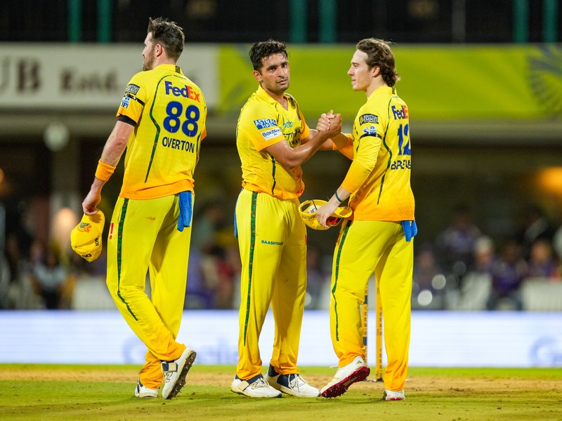 ‘No real momentum with the bat,’ says Ajinkya Rahane after Kolkata Knight Riders’ fourth consecutive loss t the MA Chidambaram Stadium in Chennai on Tuesday. Photo credit: IANS 