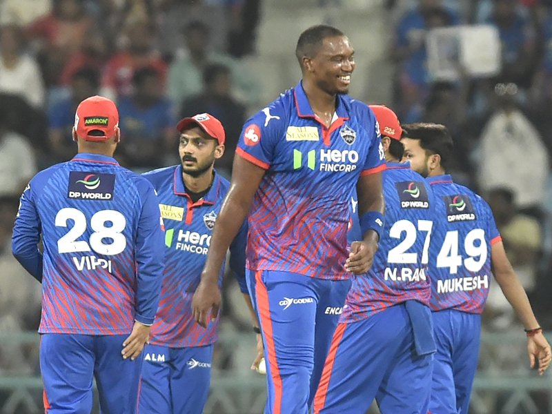 Lungi Ngidi and T. Natarajan pick three wickets each as Delhi Capitals restrict Lucknow Super Giants to 141 in their first match of the Indian Premier League (IPL) 2026 at the Shri Atal Bihari Vajpayee Ekana Cricket Stadium, Lucknow, on Wednesday. Photo credit: IANS