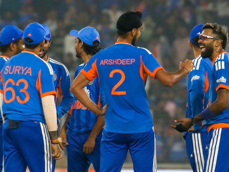 5th T20I: Varma, Pandya, Bumrah, Chakaravarthy help India clinch series 3-1 win (Ld)
